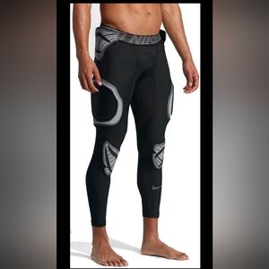 Nike Men’s Hyperstrong Hardplate Football Tights / Pants - Black - Large - NWT